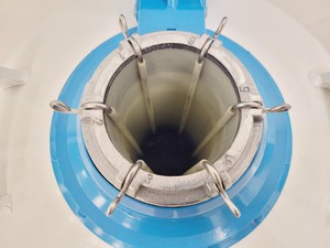 Thumbnail image of Air Liquide GT38 Liquid Nitrogen Dewar w/ 6 x Storage Cylinder Lab