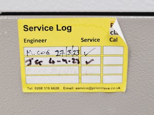 Thumbnail image of Priorclave P5-V55/E150 Autoclave 150L
