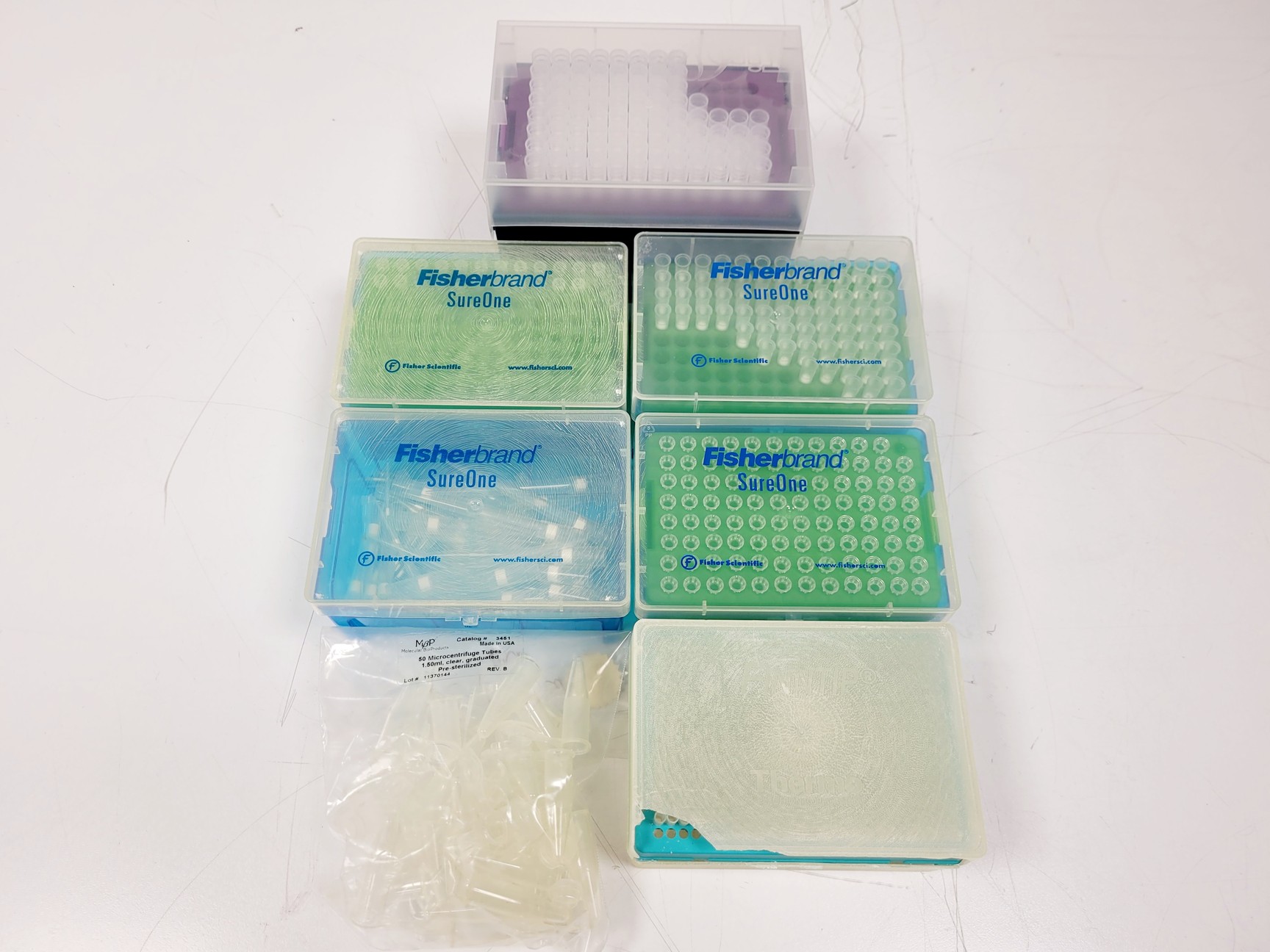 Image of Holten LaminAir HV Mini PCR Workstation w/ Pipettes Lab