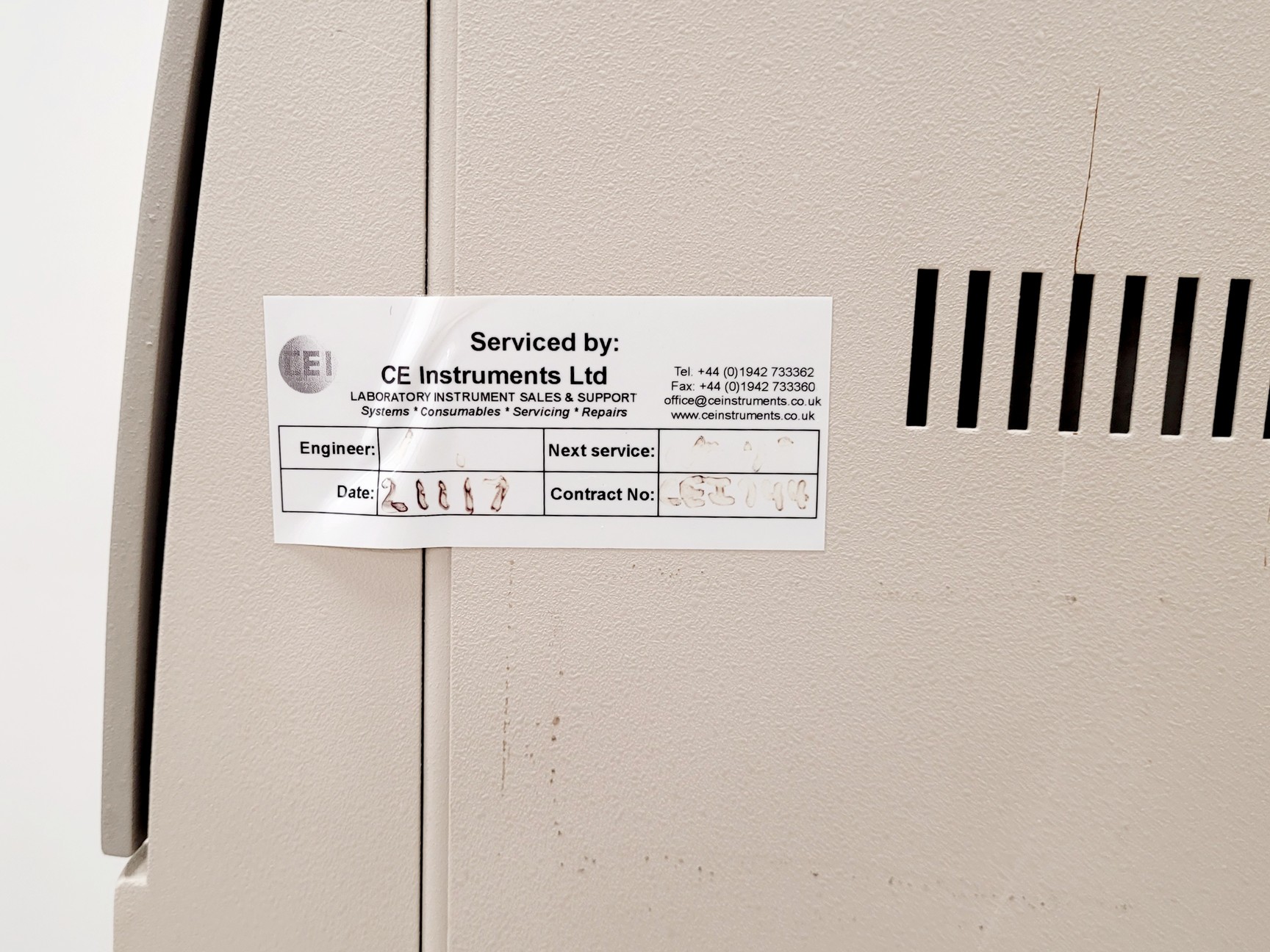 Image of Elemental Analyser 1110 CHNS-O Model EA / NA 1110 with AS 128 Sampler