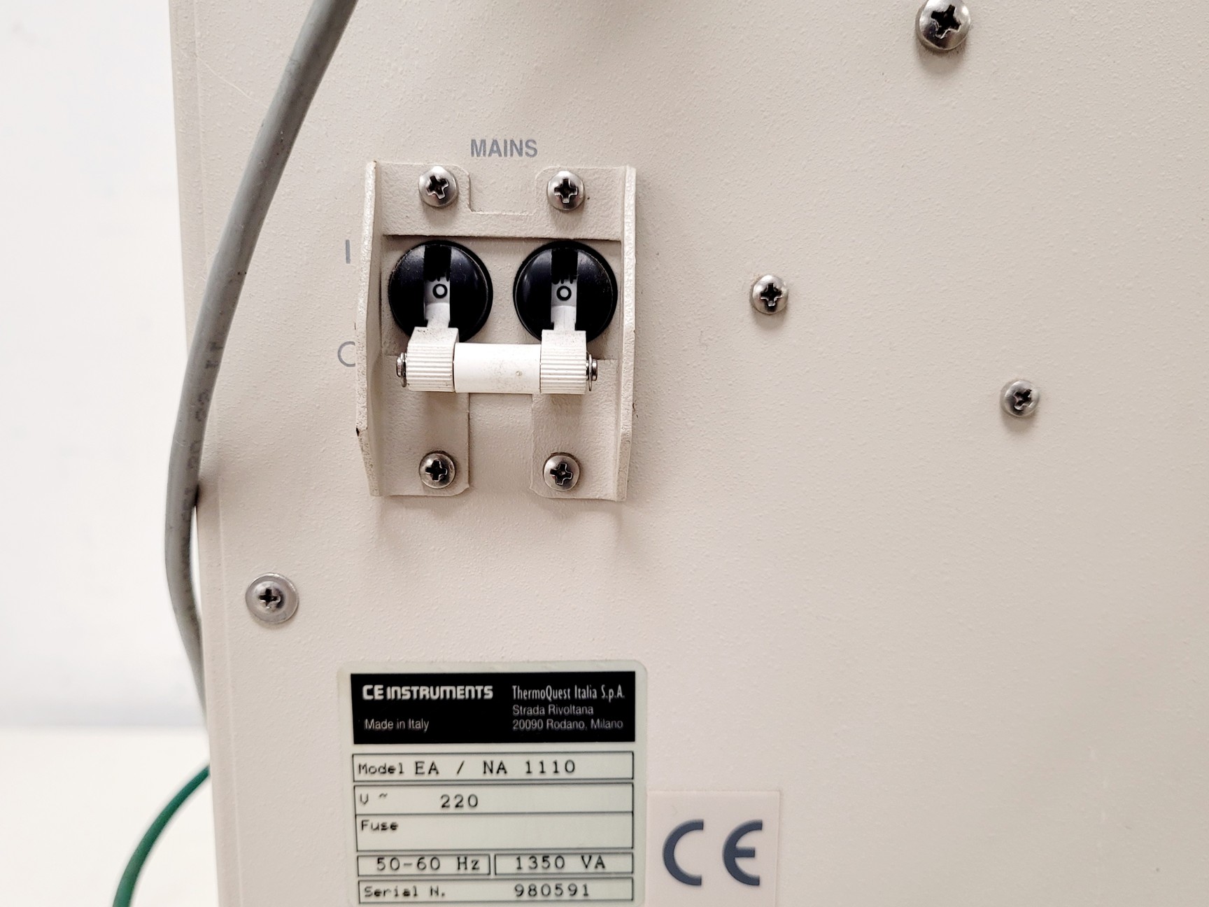 Image of Elemental Analyser 1110 CHNS-O Model EA / NA 1110 with AS 128 Sampler