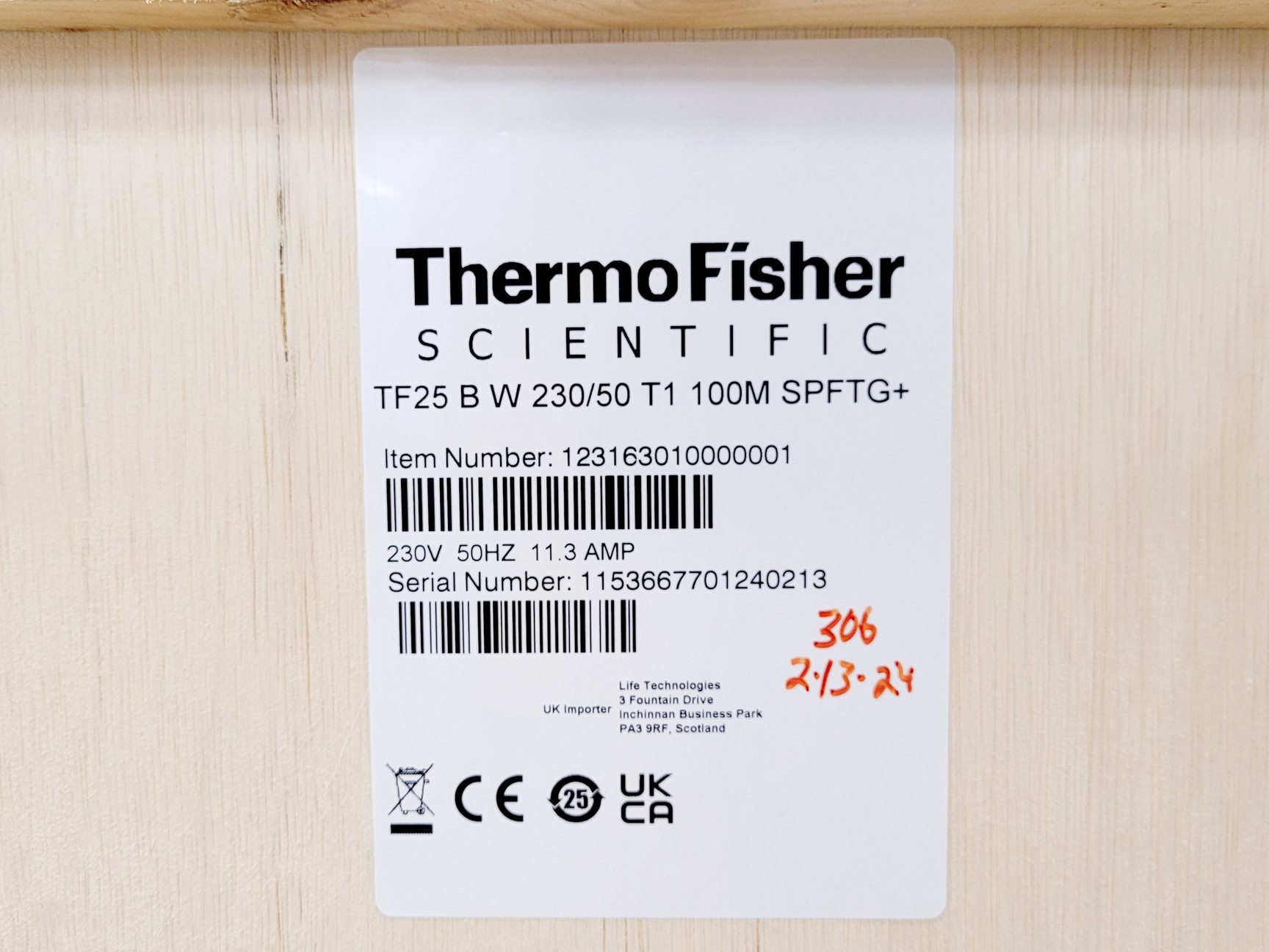 Image of ThermoFisher Neslab ThermoFlex2500 Recirculating Chiller (2024)  Lab
