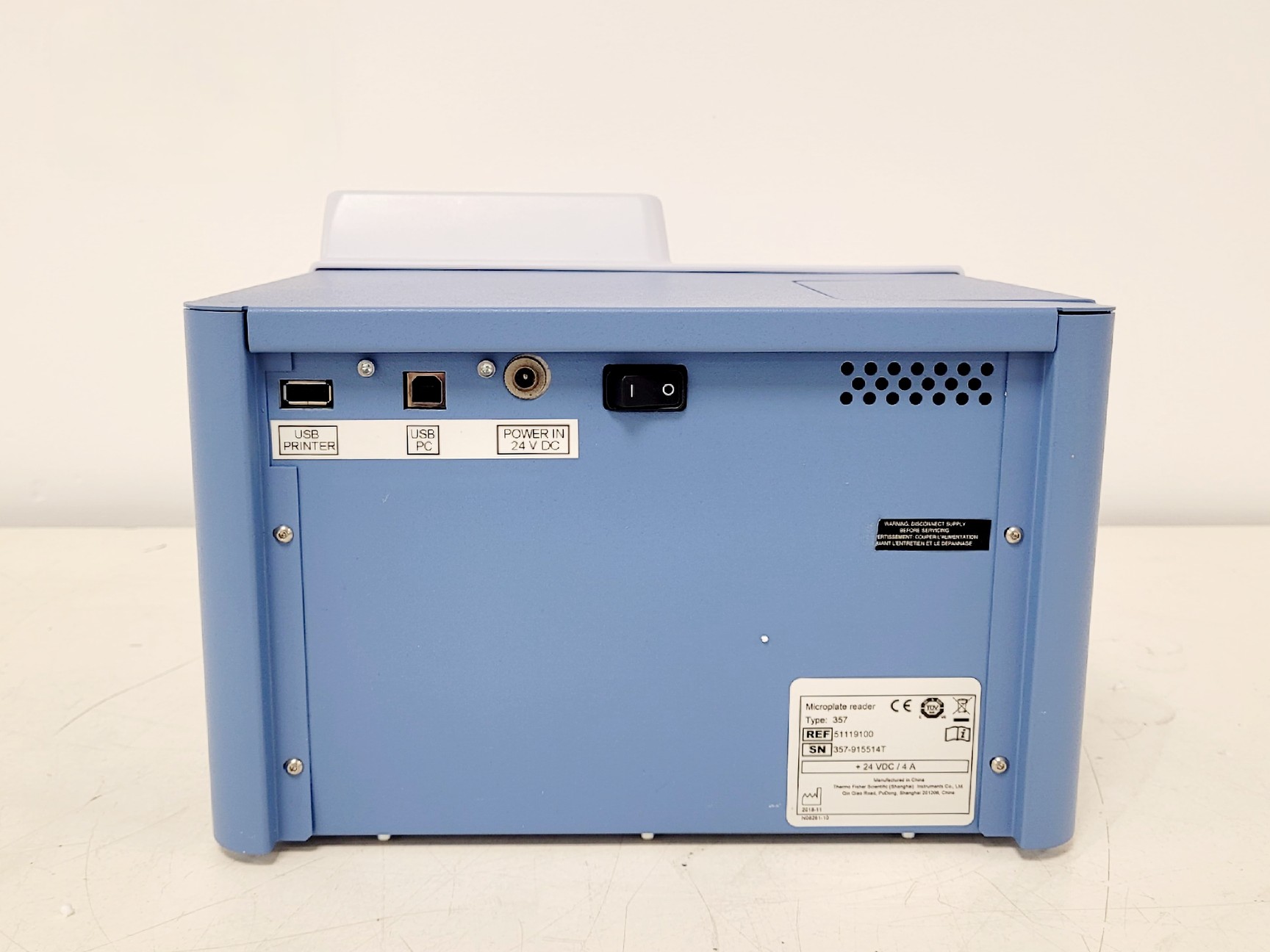 Image of Thermo Scientific Multiskan FC 357 Microplate Reader 2018 Lab