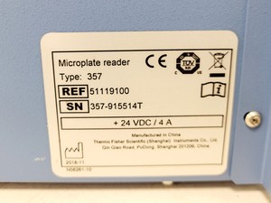 Thumbnail image of Thermo Scientific Multiskan FC 357 Microplate Reader 2018 Lab