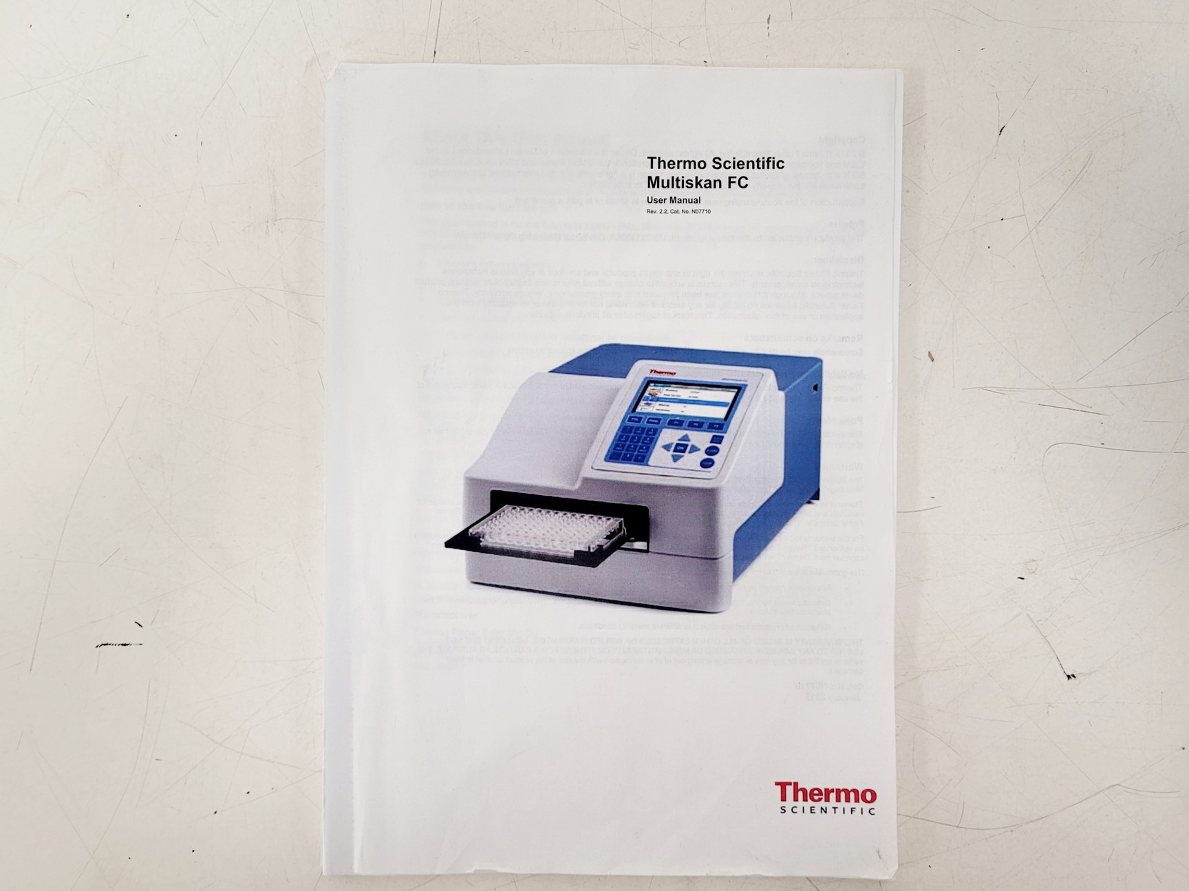 Image of Thermo Scientific Multiskan FC 357 Microplate Reader 2018 Lab