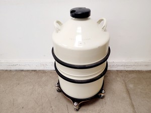 Thumbnail image of Inoxcva Cryoseal IN50 Liquid Nitrogen Cryogenic Container/Dewar w/ Trolley/Tank