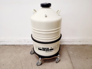 Image of Inoxcva Cryoseal IN50 Liquid Nitrogen Cryogenic Container/Dewar/Tank W/ t
