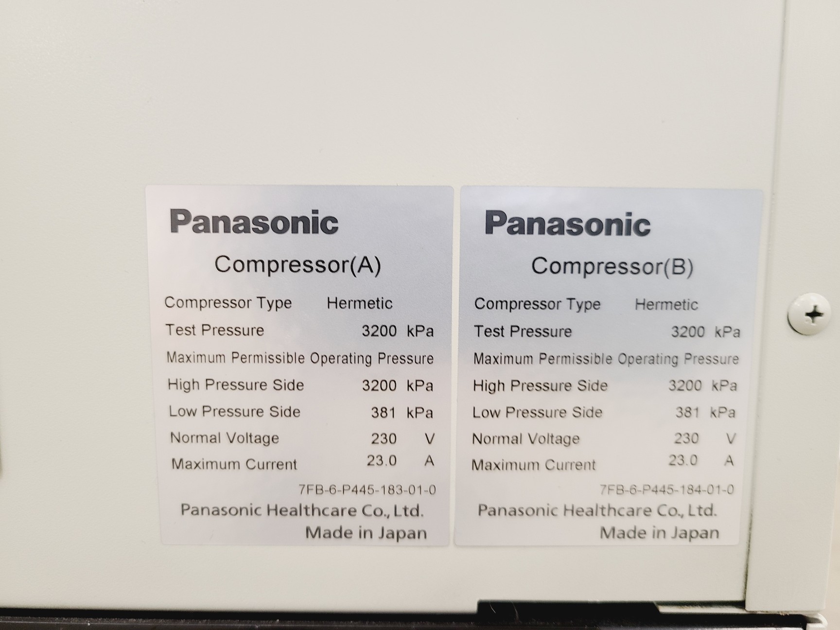 Image of Panasonic MDF-U700VX Ultra-Low Temperature Freezer -86 Lab