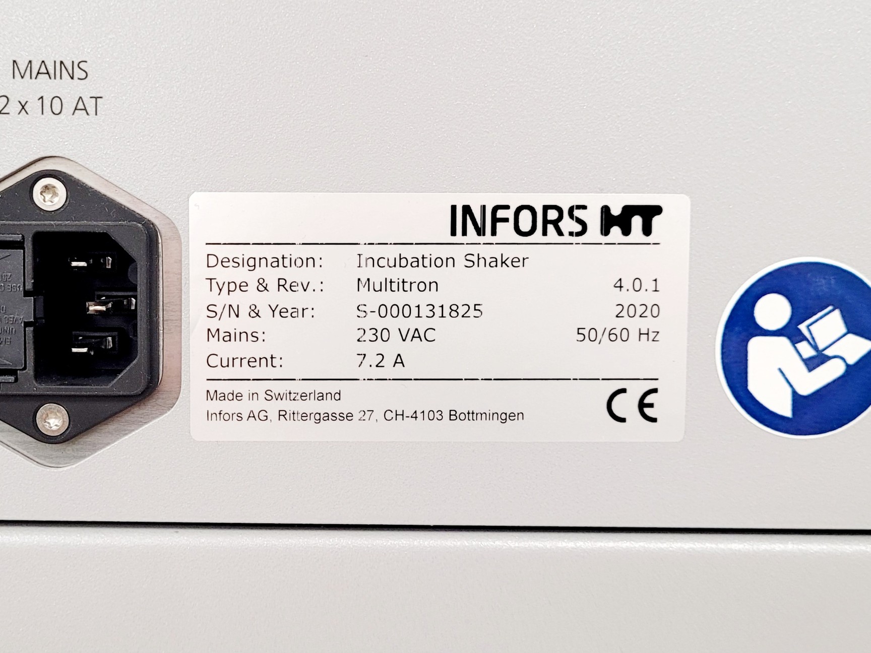 Image of Infors-HT Multitron 4.0.1 Shaking Incubator Triple Stack (2020) Lab