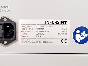 Thumbnail image of Infors-HT Multitron 4.0.1 Shaking Incubator Triple Stack (2020) Lab