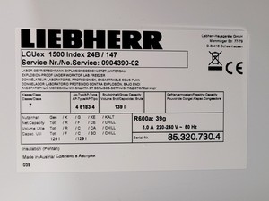Thumbnail image of Liebherr MediLine LGUEX 1500 Laboratory Freezer