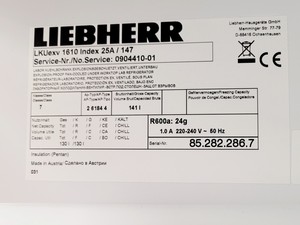 Thumbnail image of Liebherr MediLine LKUexv 1610 Laboratory Fridge