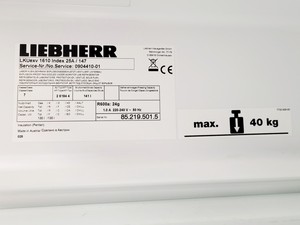 Thumbnail image of Liebherr MediLine LKUexv 1610 Laboratory Fridge