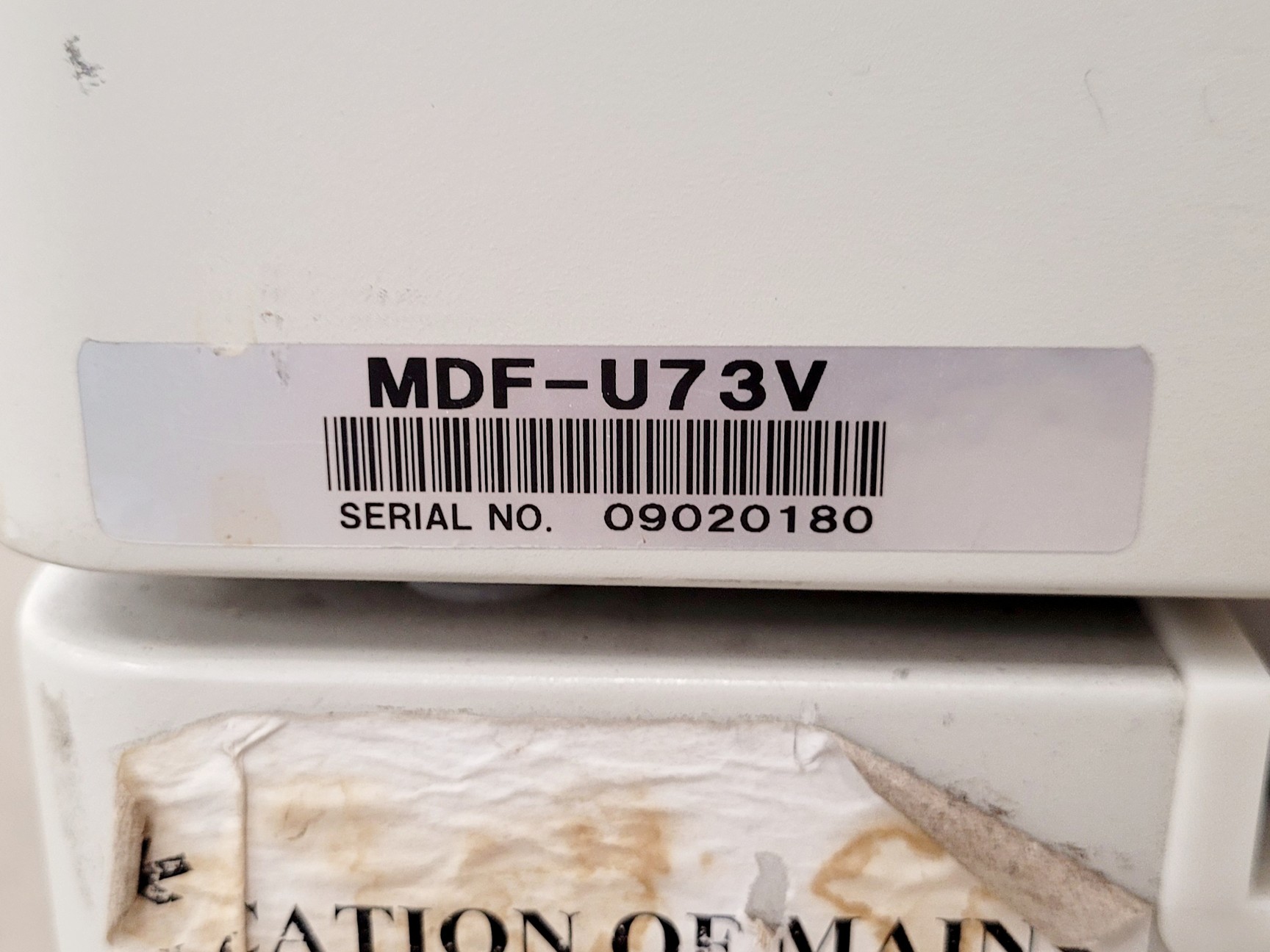 Image of Sanyo MDF-U73V Ultra Low Temperature Freezer Lab