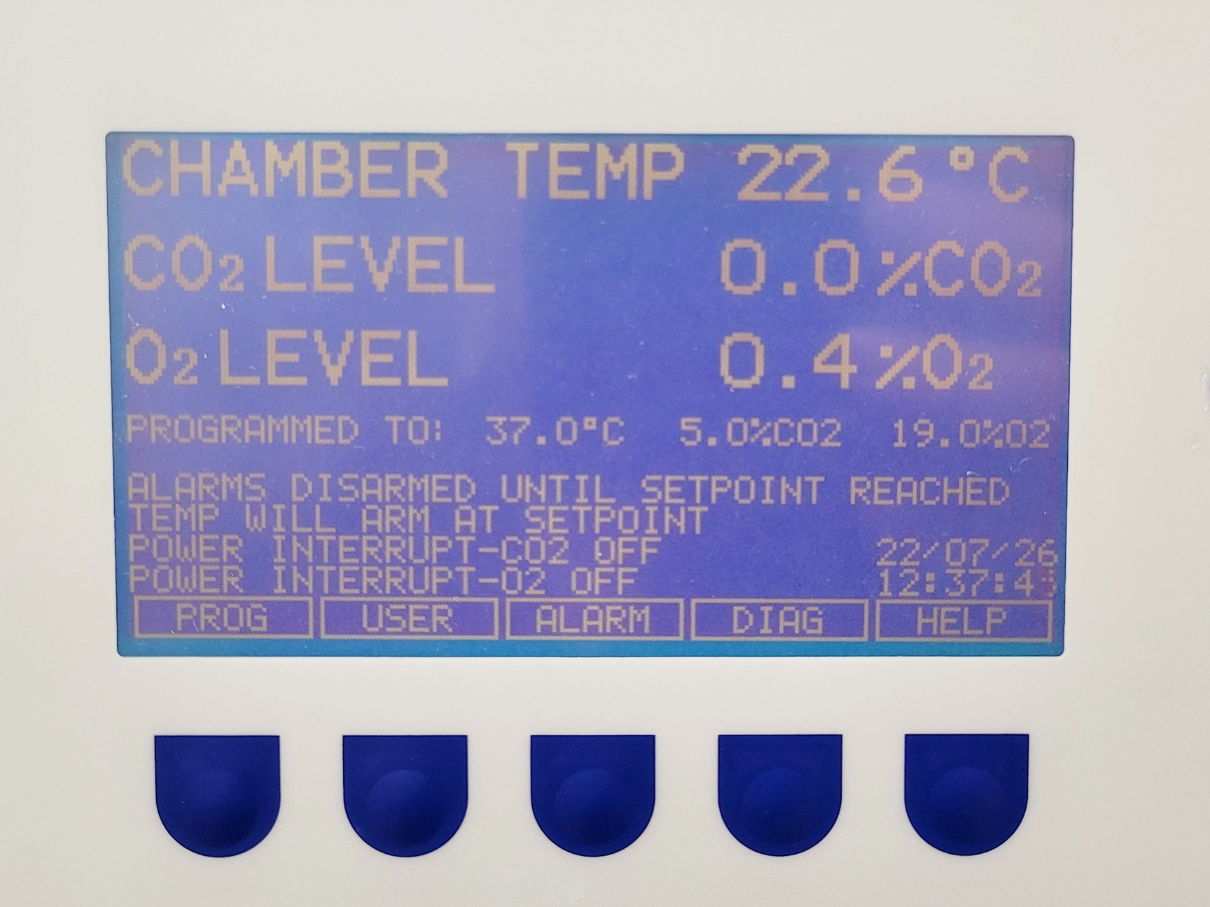 Image of New Brunswick Galaxy 170 R CO2 Incubator Double Stack 