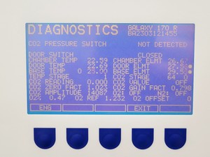 Thumbnail image of New Brunswick Galaxy 170 R CO2 Incubator Double Stack 