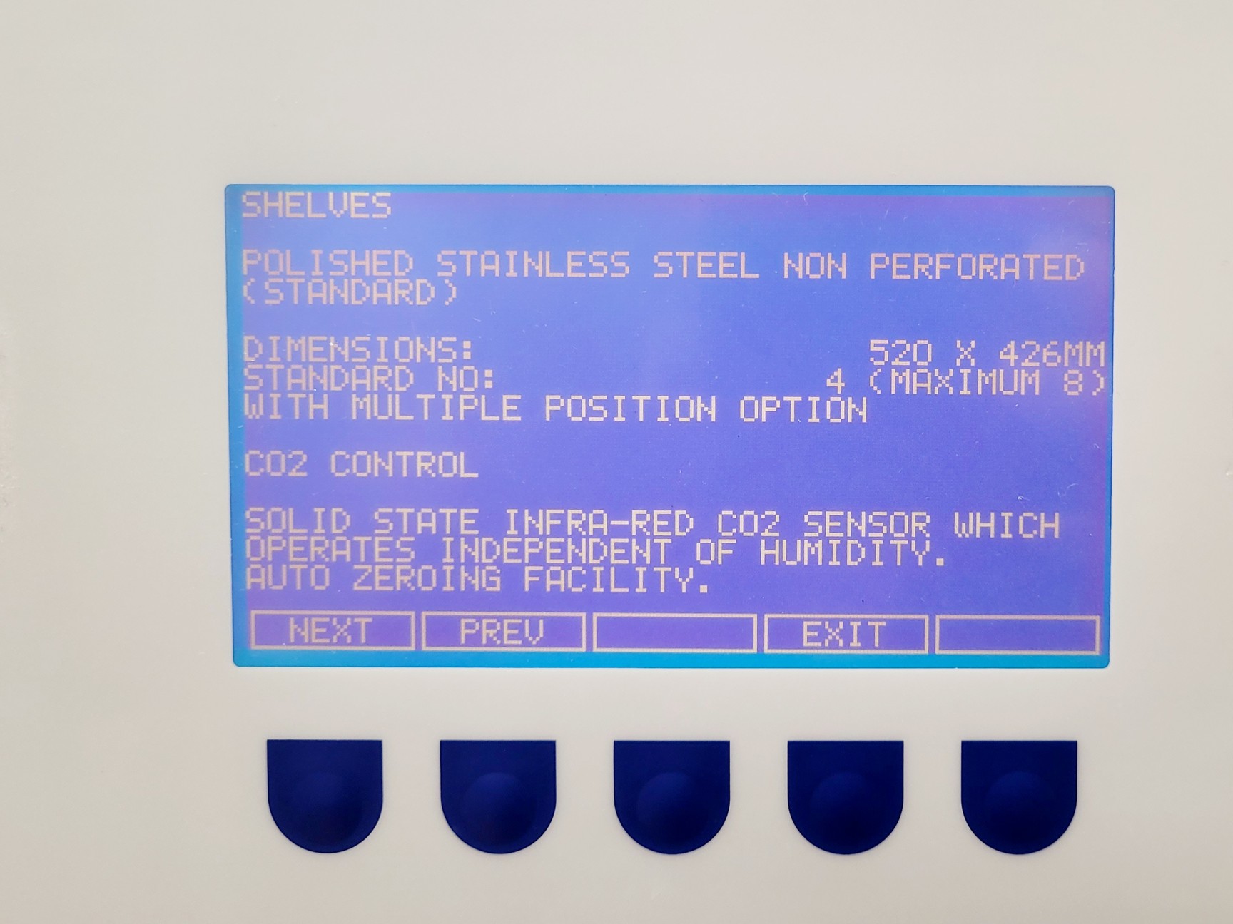 Image of New Brunswick Galaxy 170 R CO2 Incubator Double Stack 