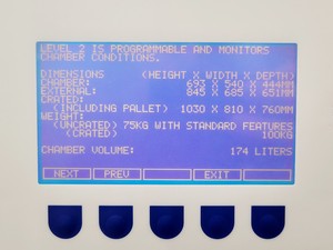 Thumbnail image of New Brunswick Galaxy 170 R CO2 Incubator Double Stack 
