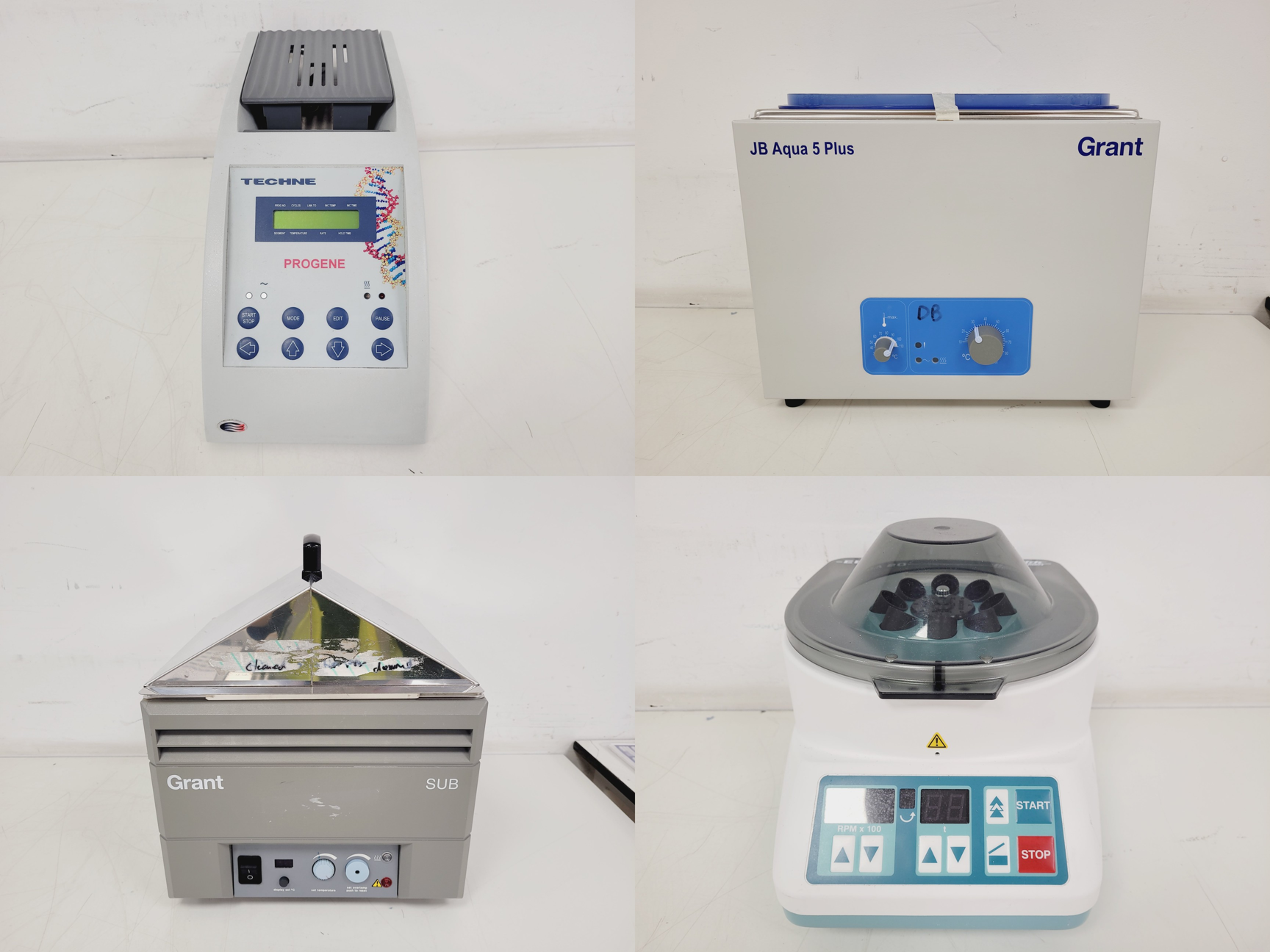 Image of Mixed Job Lot of Laboratory Equipment - Techne, Gilson, Carl Zeiss, Grant