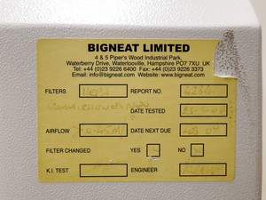 Thumbnail image of Bigneat HLF Workstation BN0006/01 HLFP 2.0 Horizontal Laminar Flow