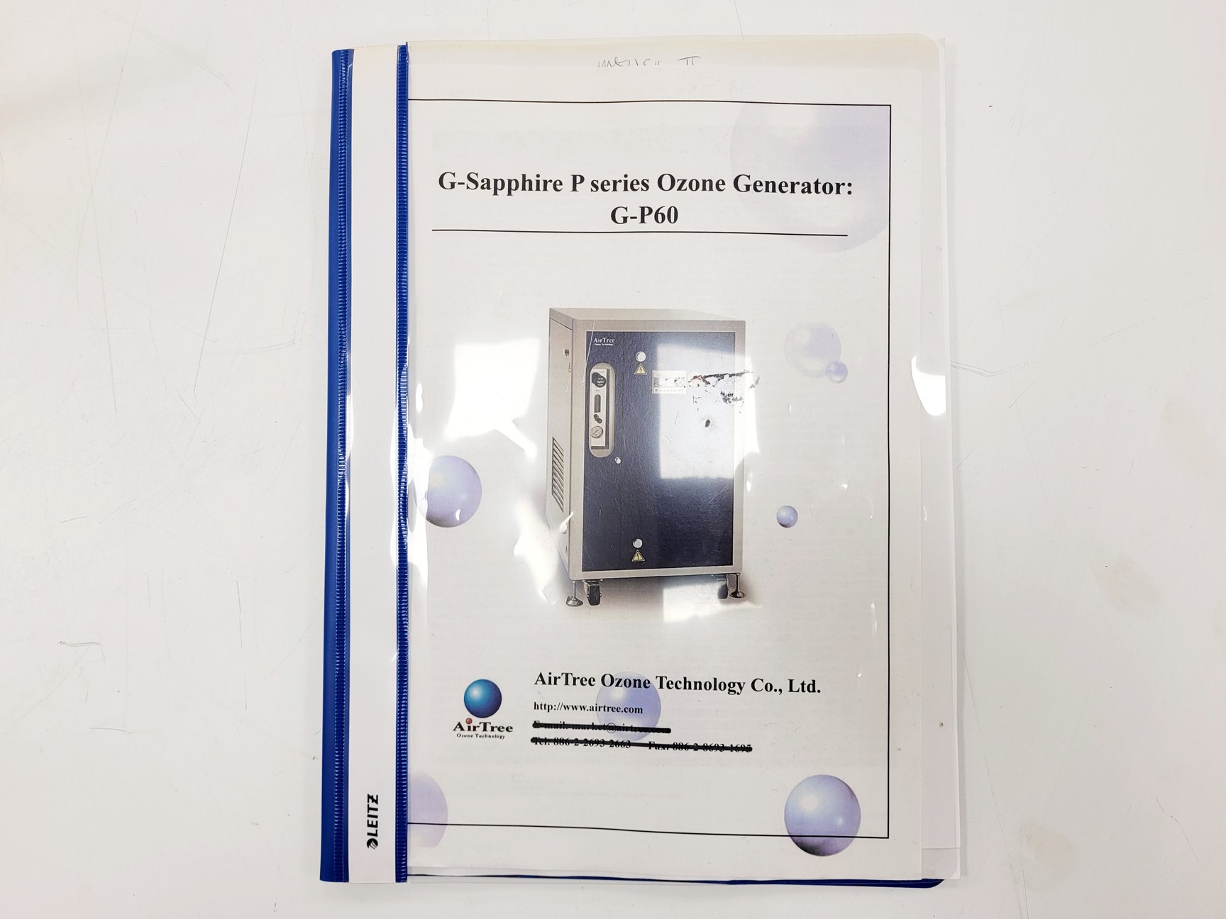 Image of AirTree Ozone Technology G-Sapphire P Series Ozone Generator G-P60