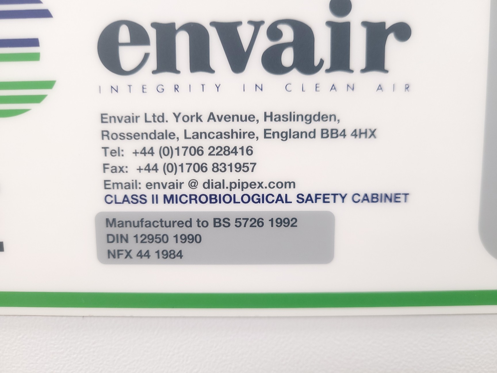 Image of Envair Bio 2+ Class II Safety Cabinet