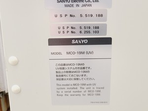 Thumbnail image of Sanyo O2/CO2 MCO-19M Incubator Lab