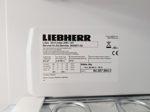 Thumbnail image of Liebherr Mediline LGex 3410 Laboratory Freezer -30ºc