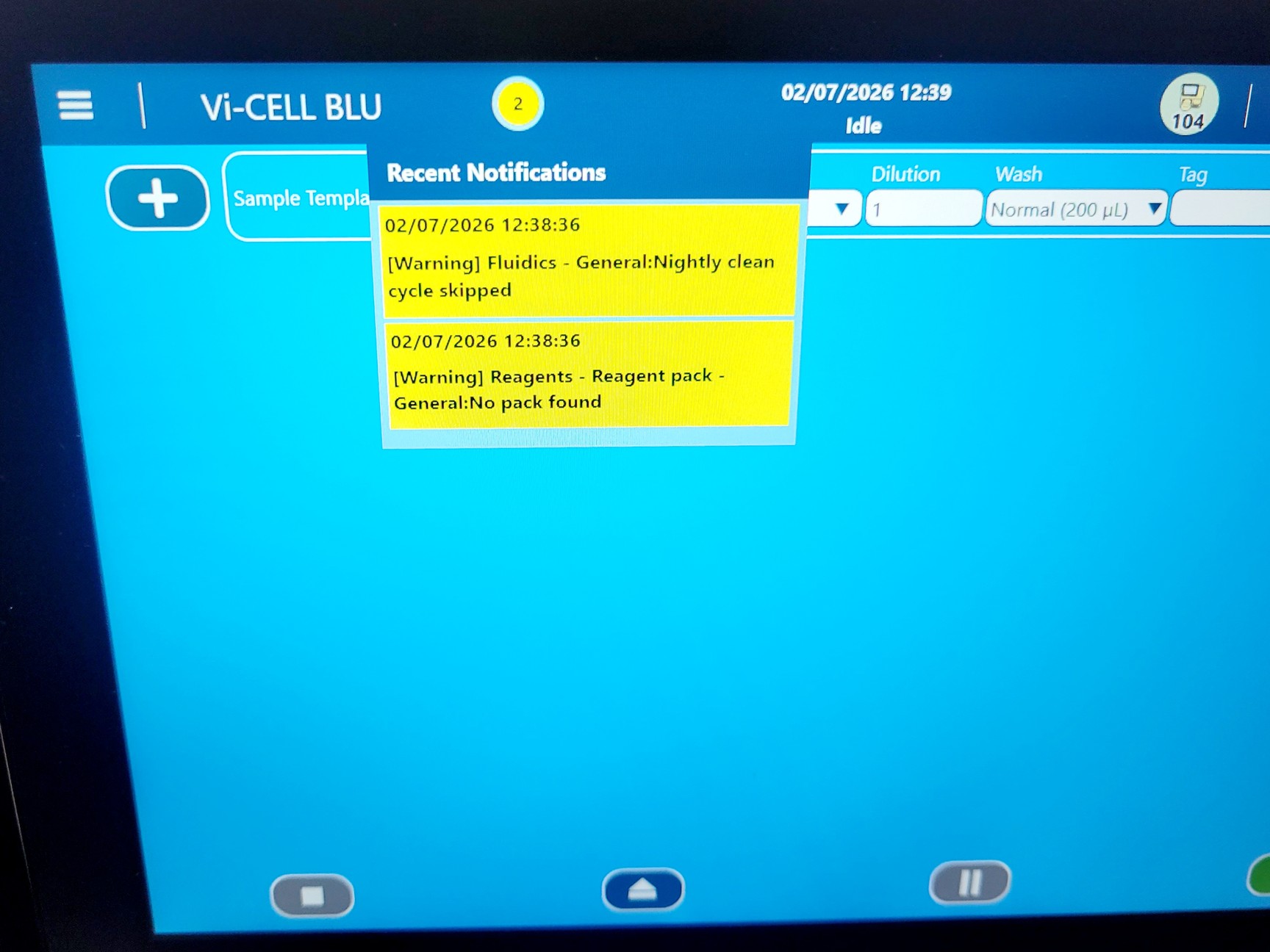 Image of Beckman Coulter C19196 Vi-Cell Blu Cell Viability Analyzer (2021) 