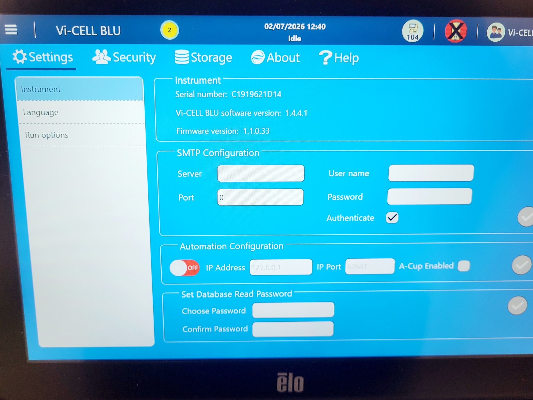 Image of Beckman Coulter C19196 Vi-Cell Blu Cell Viability Analyzer (2021) 