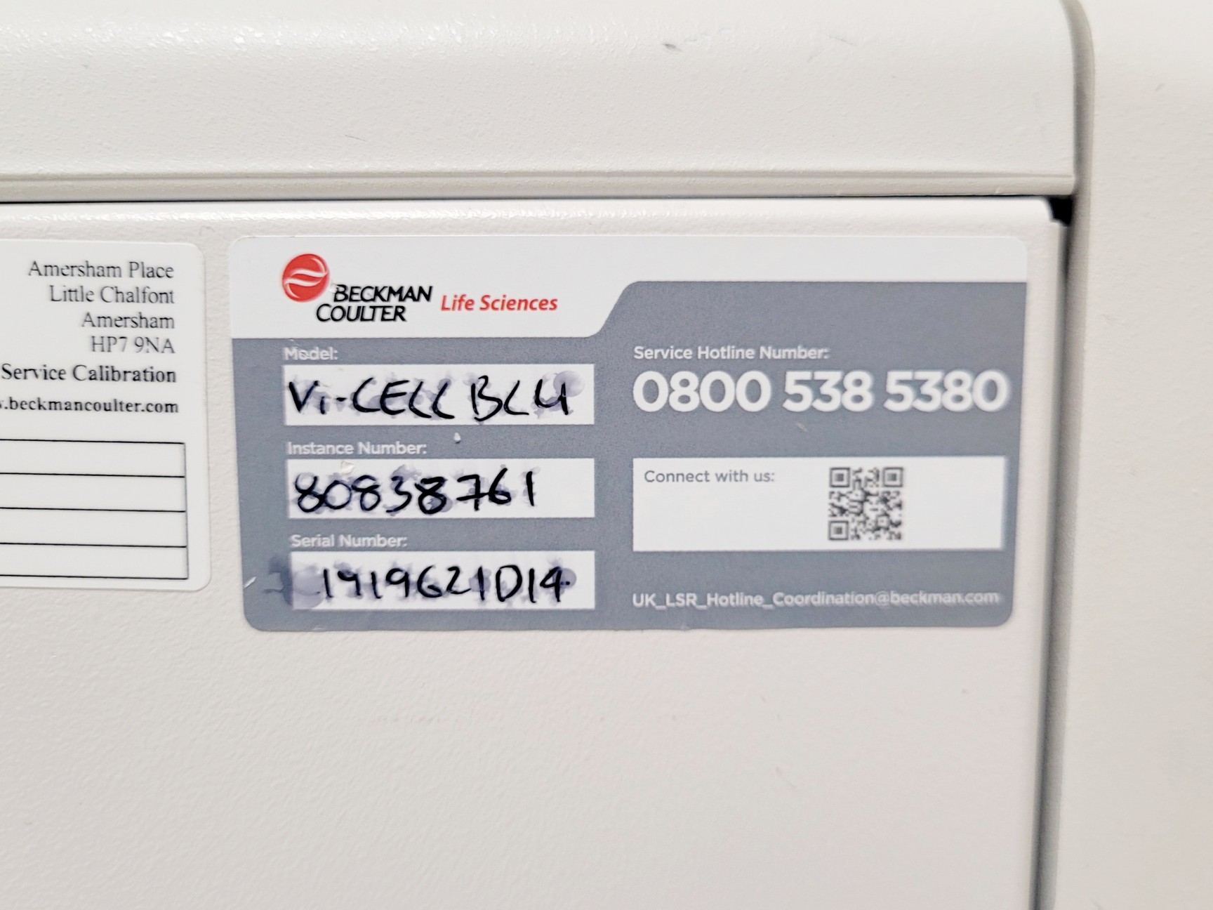 Image of Beckman Coulter C19196 Vi-Cell Blu Cell Viability Analyzer (2021) 