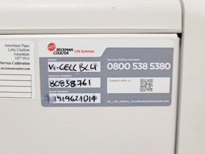 Thumbnail image of Beckman Coulter C19196 Vi-Cell Blu Cell Viability Analyzer (2021) 