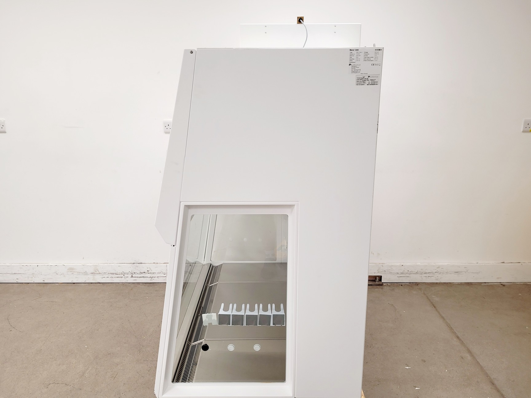 Image of Labogene Scanlaf Mars 1200 Class II Biological Safety Cabinet w/ Stand