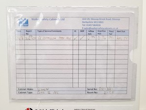 Thumbnail image of Labogene Scanlaf Mars 1200 Class II Biological Safety Cabinet w/ Stand