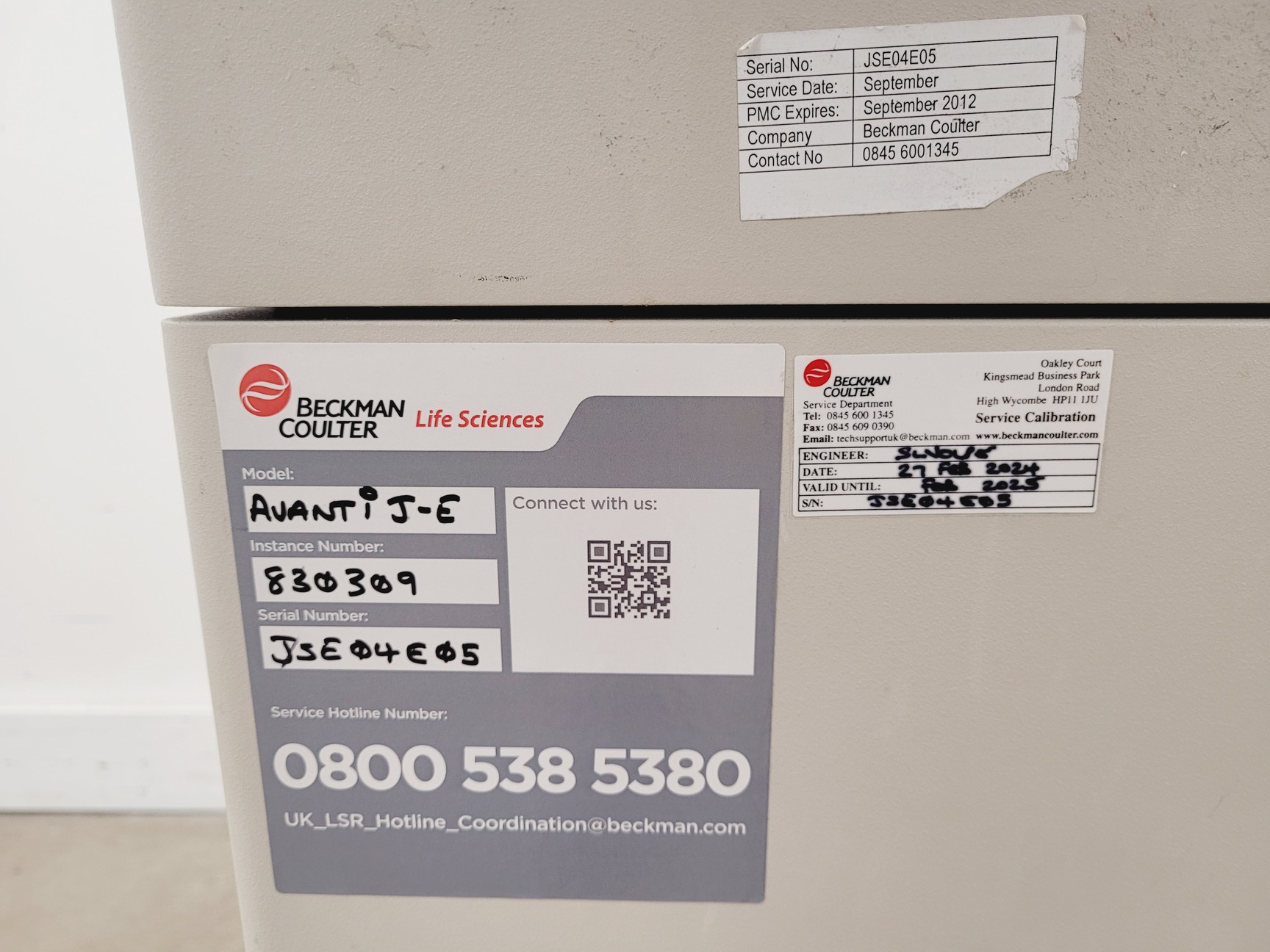 Image of Beckman Coulter Avanti J-E Centrifuge