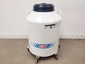 Image of BoroLabs GT140 Liquid Nitrogen Dewar w/ 6 x Storage Racks Lab