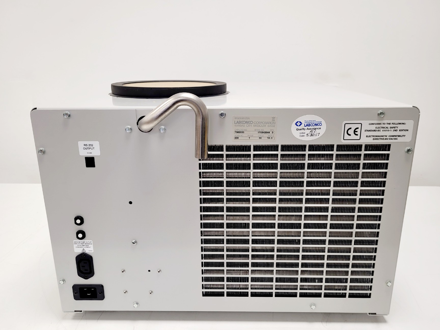 Image of LABCONCO Freeze Dryer Cat No. 7382033