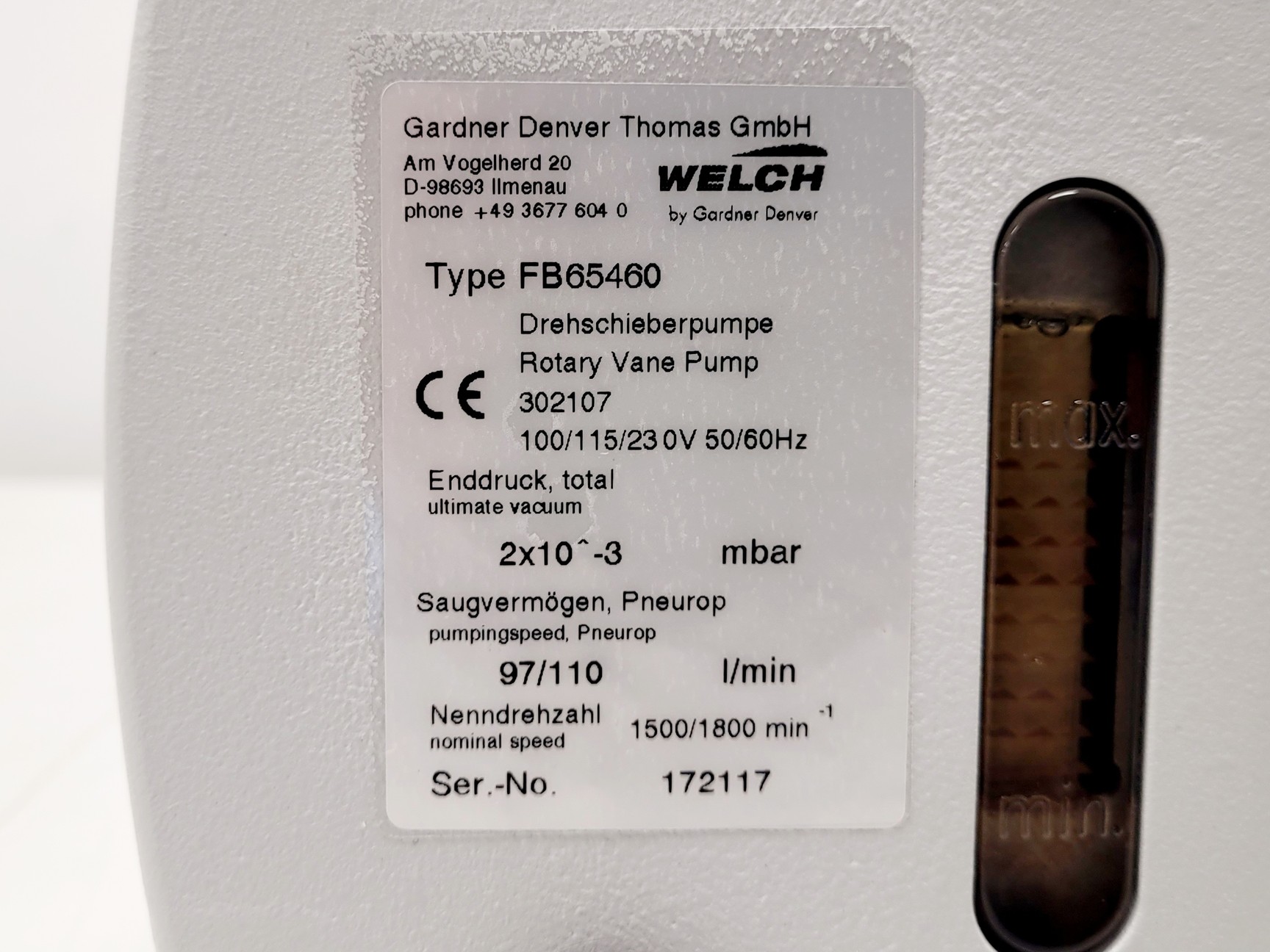 Image of LABCONCO Freeze Dryer Cat No. 7382033