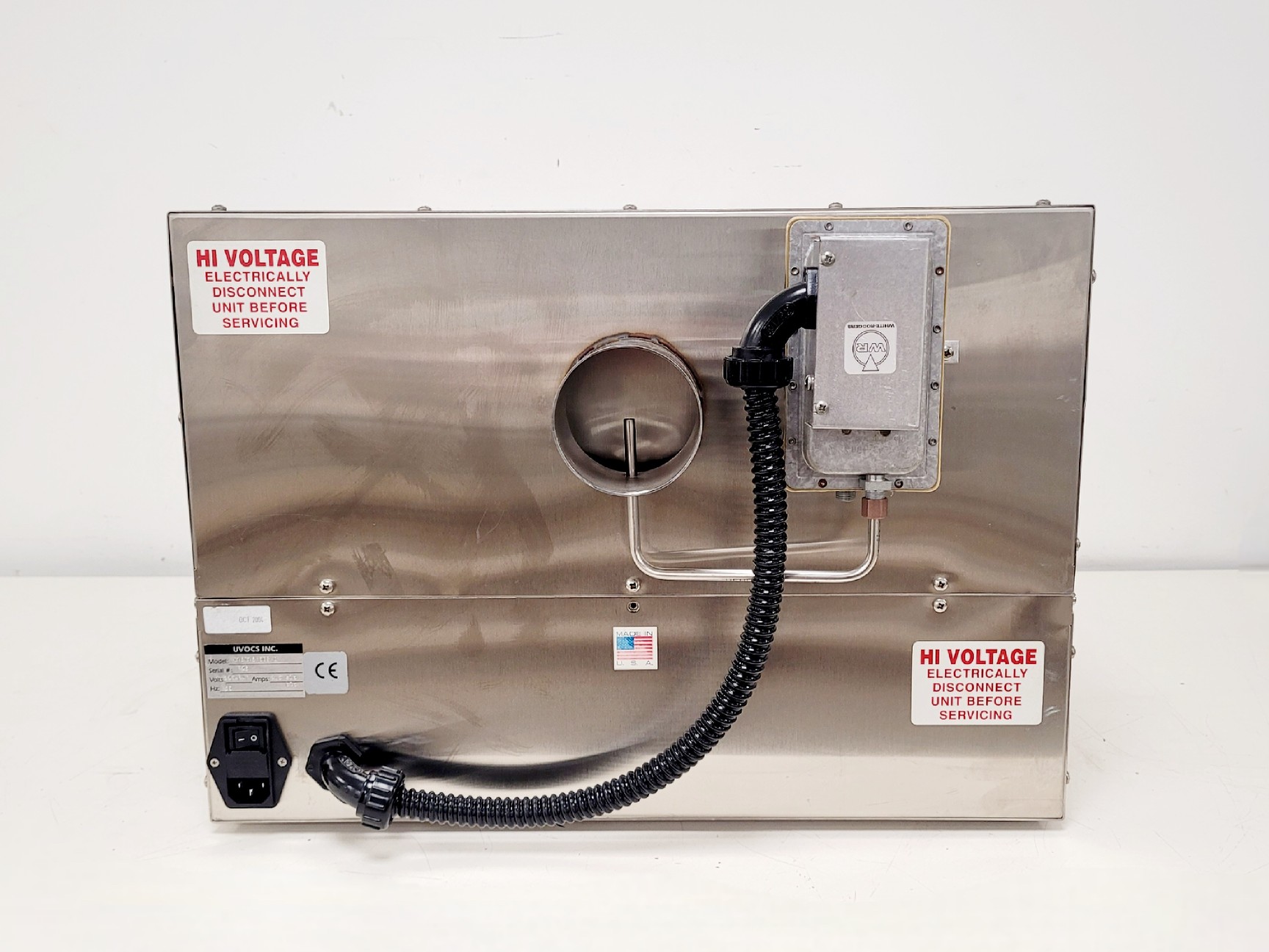 Image of UVOCS Inc UV Ozone Cleaning Systems Fume Extract T16x16/OES/E