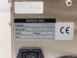 Thumbnail image of UVOCS Inc UV Ozone Cleaning Systems Fume Extract T16x16/OES/E