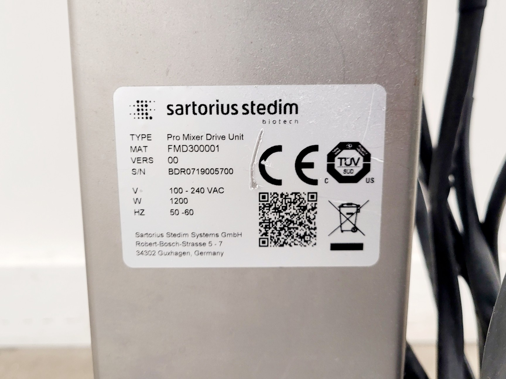Image of Sartorius Stedim 100L Pallet Tank, Base Frame and Pro Mixer Drive Unit (2020)