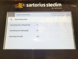Thumbnail image of Sartorius Stedim 100L Pallet Tank, Base Frame and Pro Mixer Drive Unit (2020)