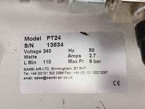 Thumbnail image of Bambi PT24 Oil Free Air Compressor
