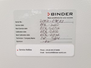 Thumbnail image of Binder CB 170 Incubator Double Stack CO2 Lab