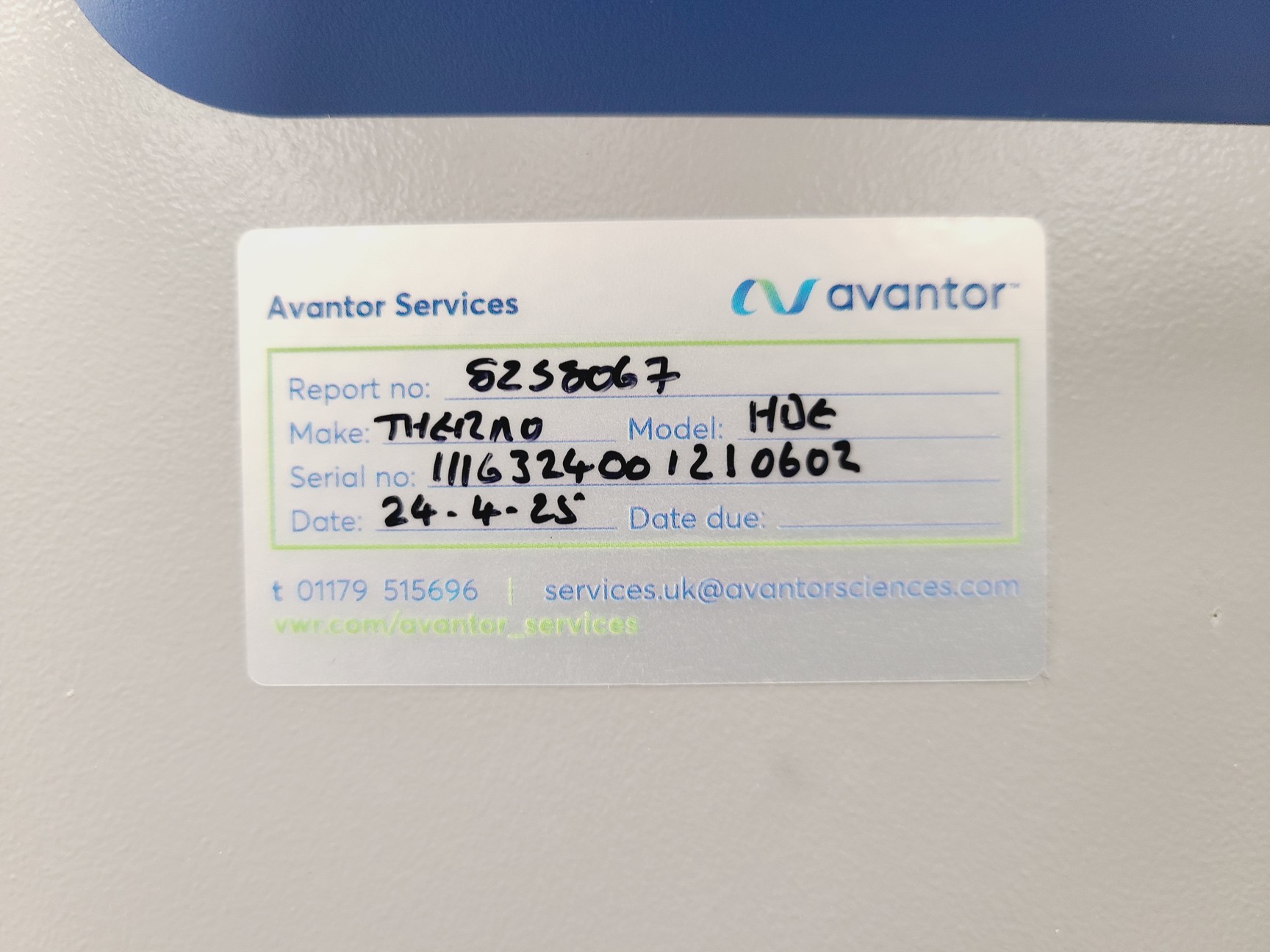 Image of Thermo Scientific HeraFreeze HDE Series Ultra-Low Temperature Freezer HDE40086FV