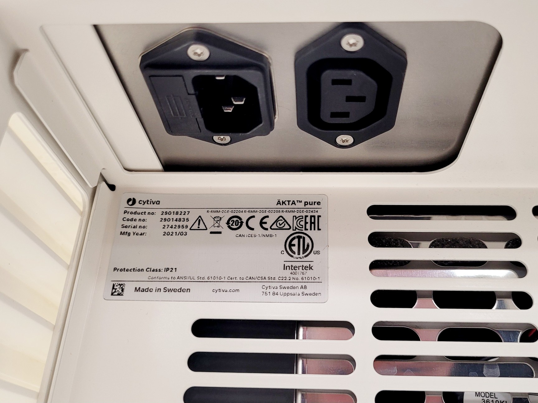 Image of ÄKTA Pure Fast Protein Liquid Chromatography System FPLC Lab