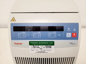Thumbnail image of Thermo Fisher Scientific Fresco 21 Microcentrifuge w/ 75003424 Rotor 14800RPM