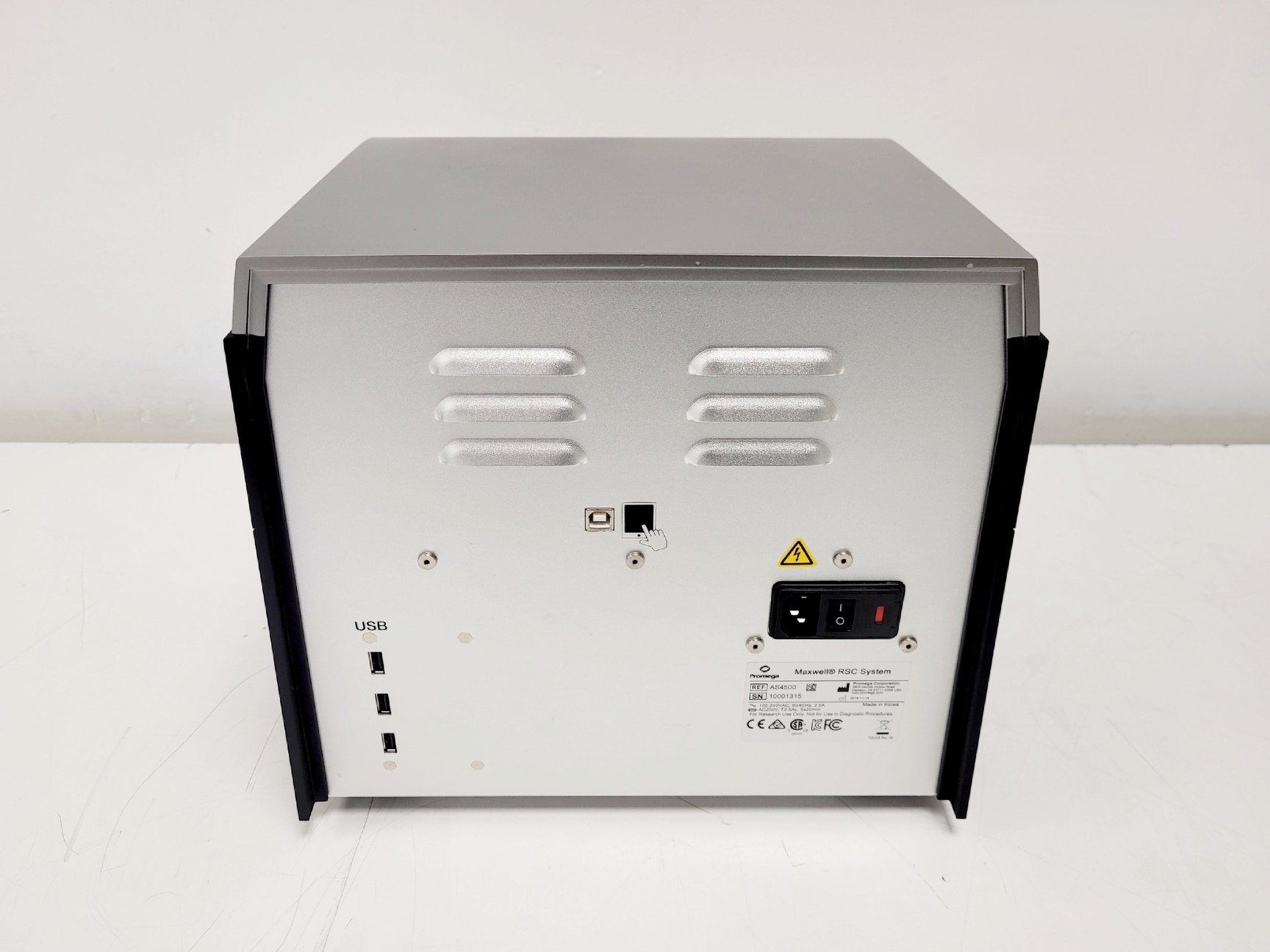 Image of Promega Maxwell RSC Ref. AS4500 Automated Nucleic Acid Purification System