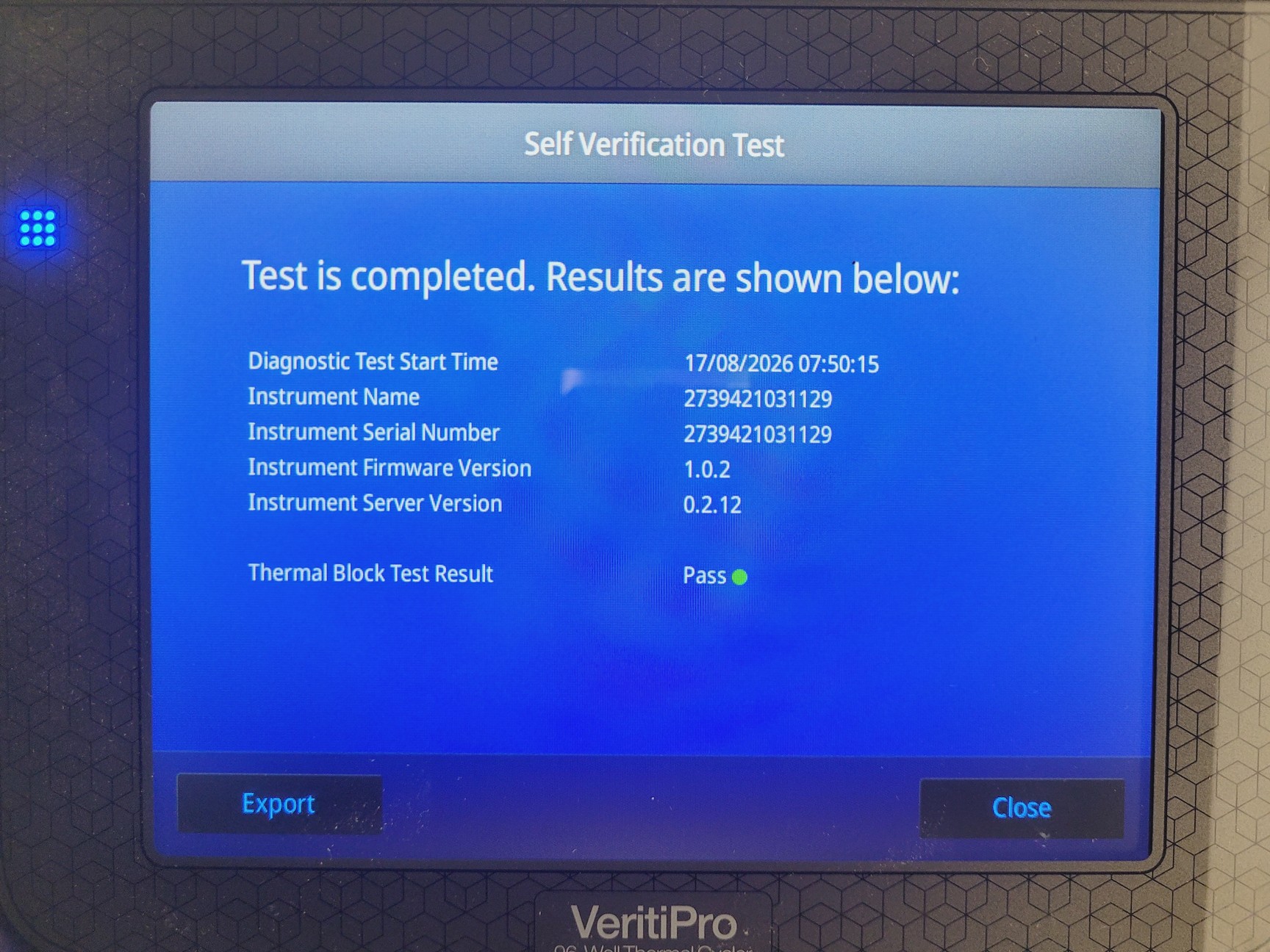 Image of Applied Biosystems VeritiPro 96-Well Thermal Cycler Model 7394