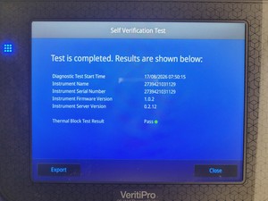 Thumbnail image of Applied Biosystems VeritiPro 96-Well Thermal Cycler Model 7394